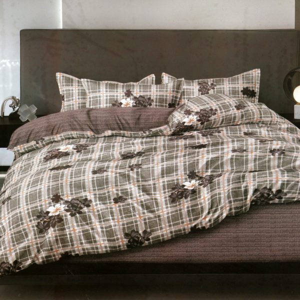 160×200 Gultas veļas komplekts by LUNA HOME / 100% kokvilna satīns / 3.daļas / Spilvendrānas 70×80 cm