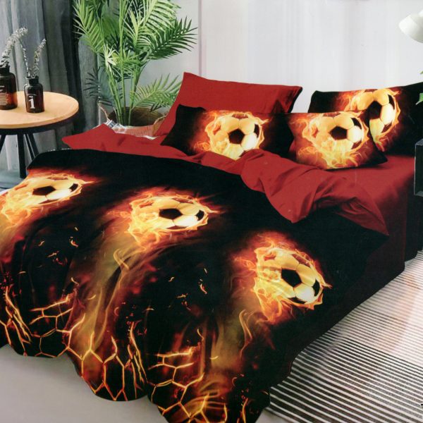 160×200 Gultas veļas komplekts by LUNA HOME / 100% kokvilna satīns / 3.daļas / Spilvendrānas 70×80 cm