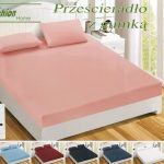 180×200 Palags ar gumiju by Fashion Home/ 100% kokvilna satīns (gaiši rozs)