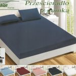 180×200 Palags ar gumiju by Fashion Home/ 100% kokvilna satīns (zils)
