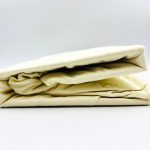 200×220 Palags ar gumiju by Mylano  Exclusive Collection /100% KOKVILNA SATĪNS (šampanieša)