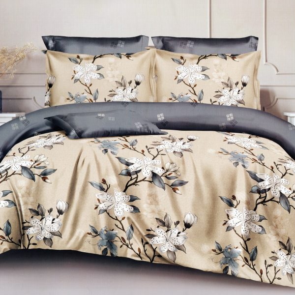 160×200 Gultas veļas komplekts by MILANO ar palagu/ 100% kokvilna satīns