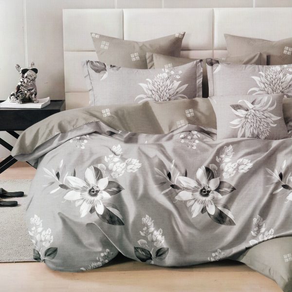 160×200 Gultas veļas komplekts by MILANO ar palagu/ 100% kokvilna satīns