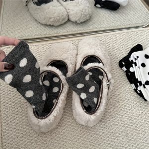 Kokvilnas sieviešu zeķes ar apļiem - Image 6