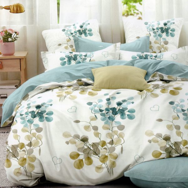 200×220 Gultas veļas komplekts by Luna Home ar palagu/ 100% kokvilna satīns