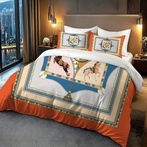 200×200 Gultas veļas komplekts bez palaga / 100% kokvilna satīns / 3. daļas / spilvendrānas 50×70 cm - Image 2