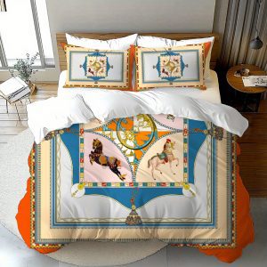 200×200 Gultas veļas komplekts bez palaga / 100% kokvilna satīns / 3. daļas / spilvendrānas 50×70 cm - Image 3