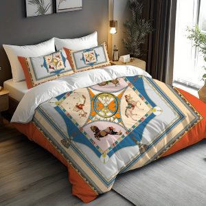 200×200 Gultas veļas komplekts bez palaga / 100% kokvilna satīns / 3. daļas / spilvendrānas 50×70 cm - Image 4