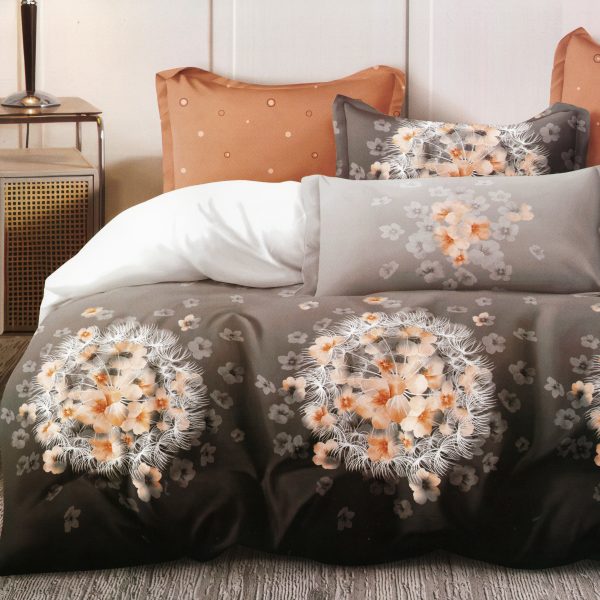 200x220 Gultas veļas komplekts by Milano ar palagu/ 100% kokvilna satīns