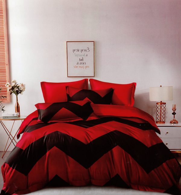 200×220 Gultas veļas komplekts by Luna Home ar palagu/ 100% kokvilna satīns - Image 1