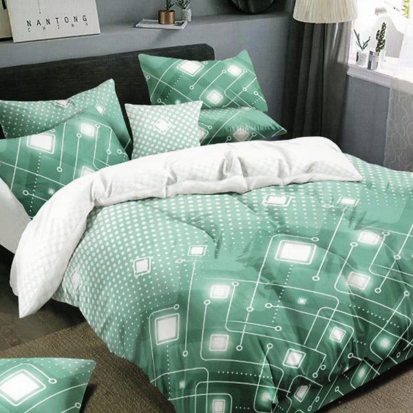 160×200 Gultas veļas komplekts by MILANO ar palagu/ 100% kokvilna satīns