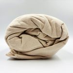 140×200 Trikotāžas palags ar gumiju Jersey 100% KOKVILNA (gaiši bēšs)