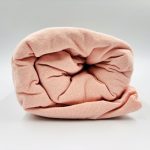 140×200 Trikotāžas palags ar gumiju Jersey 100% KOKVILNA (gaiši rozs)