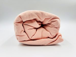 140×200 Trikotāžas palags ar gumiju Jersey 100% KOKVILNA (gaiši rozs)