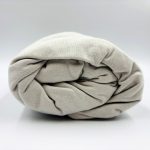 140×200 Trikotāžas palags ar gumiju Jersey 100% KOKVILNA (gaiši pelēks)