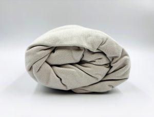 140×200 Trikotāžas palags ar gumiju Jersey 100% KOKVILNA (gaiši pelēks)