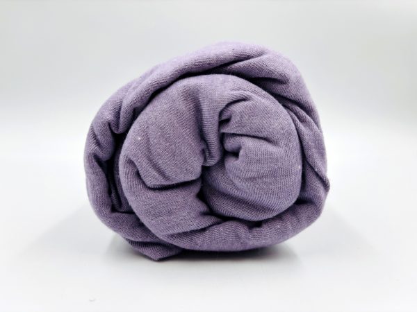 100×200 Trikotāžas palags ar gumiju Jersey / 100% KOKVILNA (gaiši violets) - Image 1