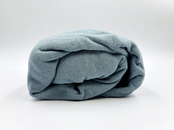 100×200 Trikotāžas palags ar gumiju Jersey / 100% KOKVILNA (tumši tirkīza) - Image 1