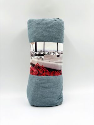 100×200 Trikotāžas palags ar gumiju Jersey / 100% KOKVILNA (tumši tirkīza) - Image 2