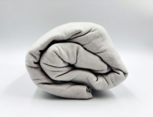 100×200 Trikotāžas palags ar gumiju Jersey / 100% KOKVILNA (gaiši pelēks)