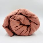 200×220 Trikotāžas palags ar gumiju Jersey / 100% KOKVILNA (Tumši rozs)