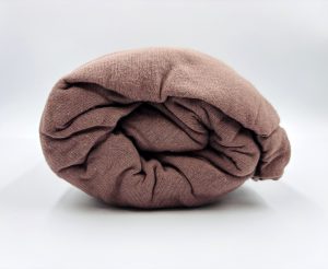 200×220 Trikotāžas palags ar gumiju Jersey / 100% KOKVILNA (Brūns)