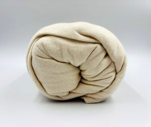 200×220 Trikotāžas palags ar gumiju Jersey / 100% KOKVILNA (Gaiši bēšs)