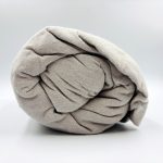 200×220 Trikotāžas palags ar gumiju Jersey / 100% KOKVILNA (Gaiši pelēks)