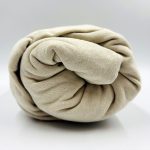 200×220 Trikotāžas palags ar gumiju Jersey / 100% KOKVILNA (Gaiši bēšs)