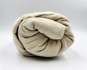 200×220 Trikotāžas palags ar gumiju Jersey / 100% KOKVILNA (Gaiši bēšs)