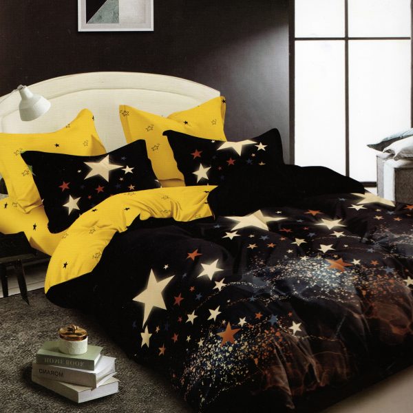 200×220 Gultas veļas komplekts by Luna Home ar palagu/ 100% kokvilna satīns