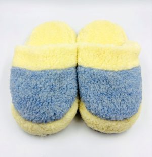 Merino aitas vilnas mājas čības (Gaiši zilas) - Image 2