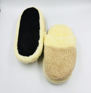 Merino aitas vilnas čības (Bēšas) - Image 4