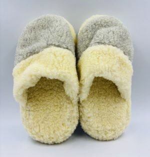 Merino aitas vilnas čības (Gaiši pelēkas)