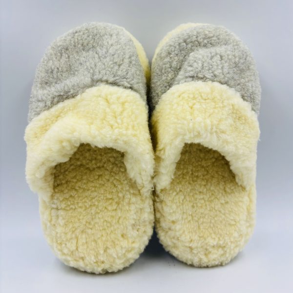 Merino aitas vilnas čības (Gaiši pelēkas)