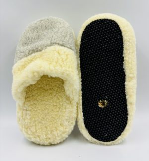 Merino aitas vilnas čības (Gaiši pelēkas) - Image 2