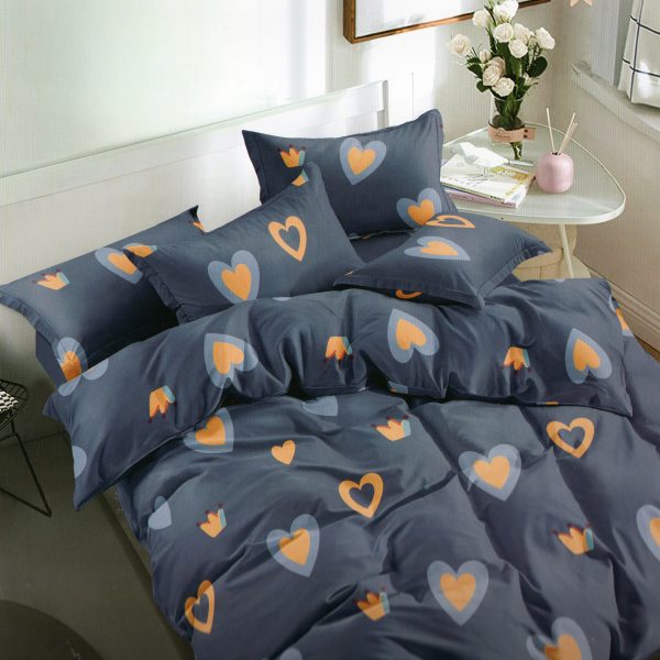 200×220 Gultas veļas komplekts by Luna Home ar palagu/ 100% kokvilna satīns