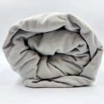 200×220 Trikotāžas palags ar gumiju Jersey / 100% KOKVILNA (Gaiši pelēks)