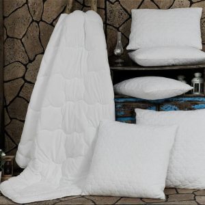 BAMBOO spilvens by Elita, Turcija 70×70 cm ( balts) - Image 4