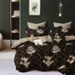 160×200 Gultas veļas komplekts by LUNA HOME / 100% kokvilna satīns / 3.daļas / Spilvendrānas 70×80 cm