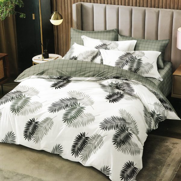 160×200 Gultas veļas komplekts by LUNA HOME / 100% kokvilna satīns / 3.daļas / Spilvendrānas 70×80 cm