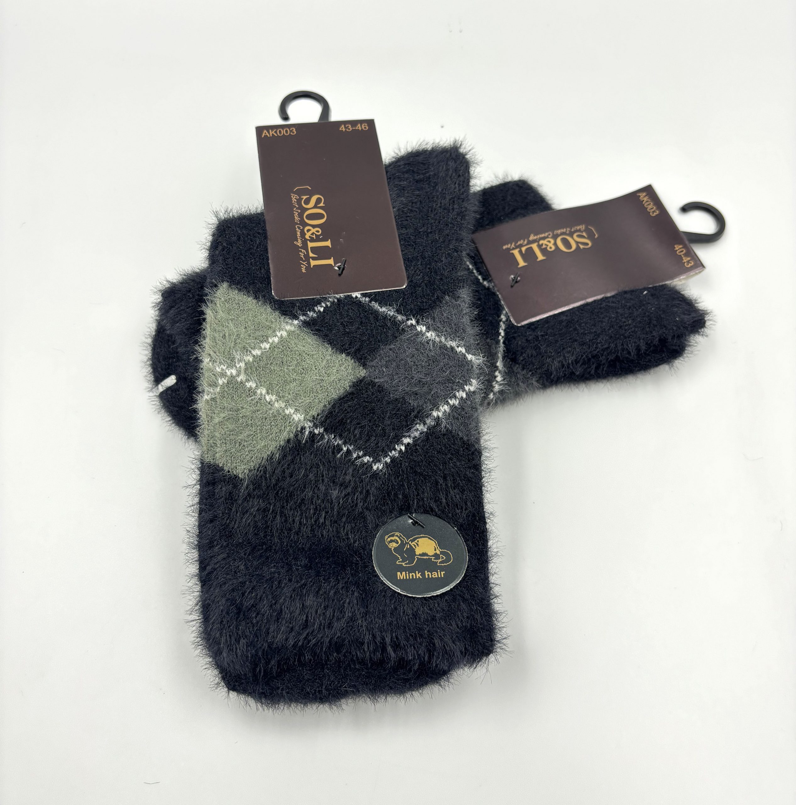 441 Ūdeles vilnas/norkas zeķes - Image 1