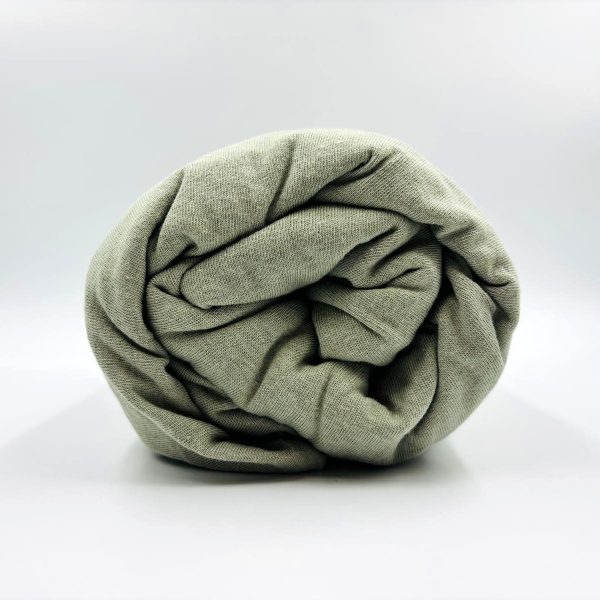 200×220 Trikotāžas palags ar gumiju Jersey / 100% KOKVILNA (Zaļš)