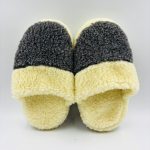 Merino aitas vilnas mājas čības (Tumši pelēkas)