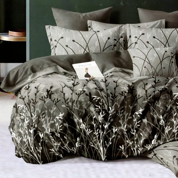 220x240 King Size Gultas veļas komplekts by MILANO ar palagu/ 100% kokvilna satīns