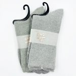 ALPACA vilnas sieviešu Thermo zeķes vidēja biezuma (gaiši pelēkas)