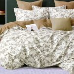 220x240 King Size Gultas veļas komplekts by MILANO ar palagu/ 100% kokvilna satīns