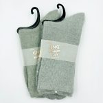 ALPACA vilnas sieviešu Thermo zeķes vidēja biezuma (gaiši zaļas)