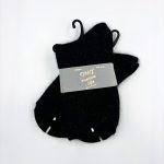 ALPACA vilnas sieviešu Thermo zeķes vidēja biezuma (melnas)