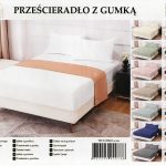 160×200 Palags ar gumiju Luxury Home /100% kokvilna satīns (balts)